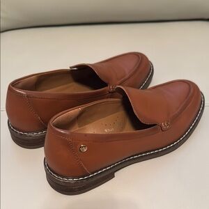 Men's Brown Leather Slip-On Loafers